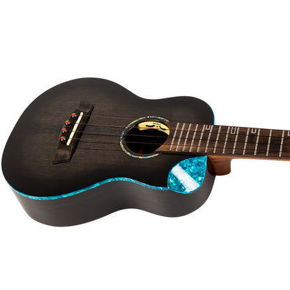 Flight Tenor Ukuleles Flight Nighthawk EQ-A Electric Tenor Ukulele with Bag