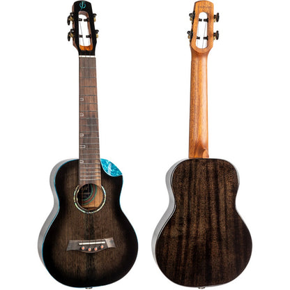 Flight Tenor Ukuleles Flight Nighthawk EQ-A Electric Tenor Ukulele with Bag