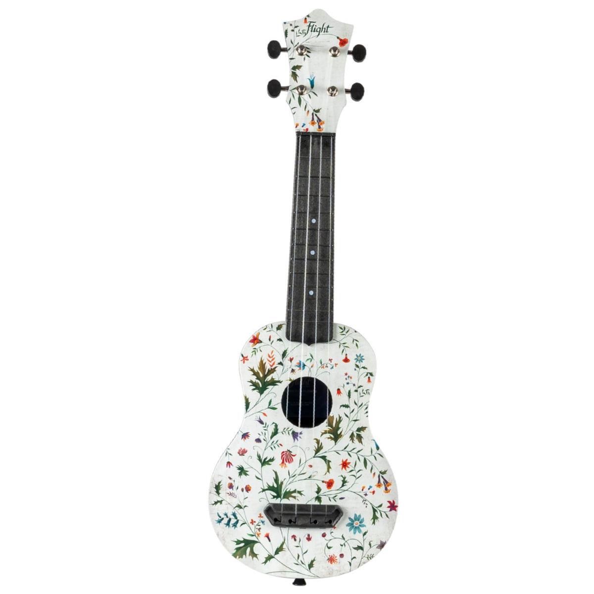 Flight Ukulele Flight UTS-40 Flower Ultra Travel Ukulele with Bag