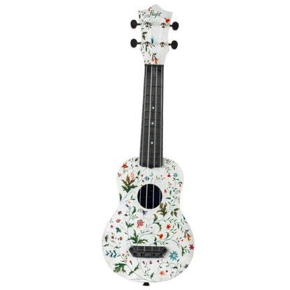 Flight Ukulele Flight UTS-40 Flower Ultra Travel Ukulele with Bag