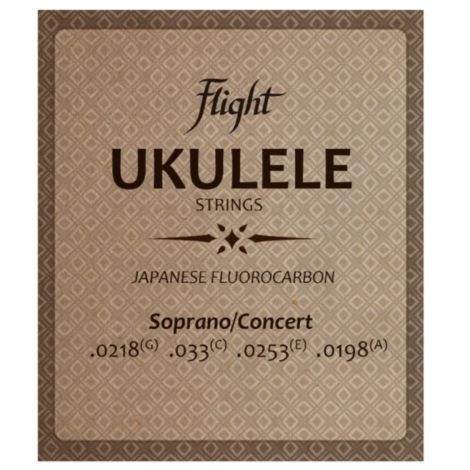 Flight Ukulele Strings Flight Fluorocarbon FUSSC-100 Soprano or Concert Ukulele Strings