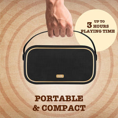 FLiX Bluetooth Speakers Black FLiX (Beetel) Classic X 20W Bluetooth v5.0 Wireless Speaker- Black