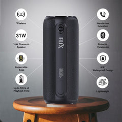 FLiX Bluetooth Speakers Black FLiX (Beetel) Tripper 31W Wireless Bluetooth Speaker - Black