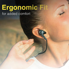 FLiX In-Ear Neckband Headphones Black FLiX (Beetel) Blaze Bluetooth v5.0 Wireless In Ear Comfortable Sports Neckband - Black