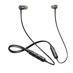 FLiX In-Ear Neckband Headphones FLiX (Beetel) Blaze 100 Wireless Bluetooth In-Ear Comfortable Sports Neckband - Black