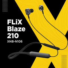 FLiX In-Ear Neckband Headphones FLiX (Beetel) Blaze 210 BT v5.0 In Ear Wireless Neckband