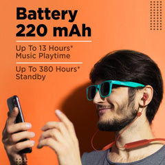 FLiX In-Ear Neckband Headphones FLiX (Beetel) Blaze 210 BT v5.0 In Ear Wireless Neckband