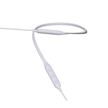 FLiX In-Ear Neckband Headphones White FLiX (Beetel) Blaze 120 Bluetooth v5.0 Wireless In Ear Comfortable Sports Neckband - White