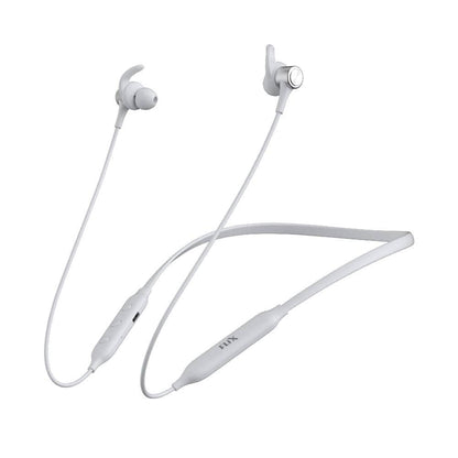 FLiX In-Ear Neckband Headphones White FLiX (Beetel) Blaze 120 Bluetooth v5.0 Wireless In Ear Comfortable Sports Neckband - White