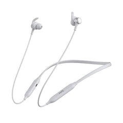 FLiX In-Ear Neckband Headphones White FLiX (Beetel) Blaze 120 Bluetooth v5.0 Wireless In Ear Comfortable Sports Neckband - White