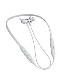 FLiX In-Ear Neckband Headphones White FLiX (Beetel) Blaze 120 Bluetooth v5.0 Wireless In Ear Comfortable Sports Neckband - White