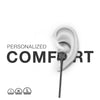 FLiX In-Ear Wired Headphones Black FLiX (Beetel) Tone 130 Wired Headset - Black
