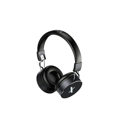 FLiX On-Ear Wireless Headphones Black FLiX (Beetel) X2 Bluetooth v5.0 On Ear Wireless Headphone - Black
