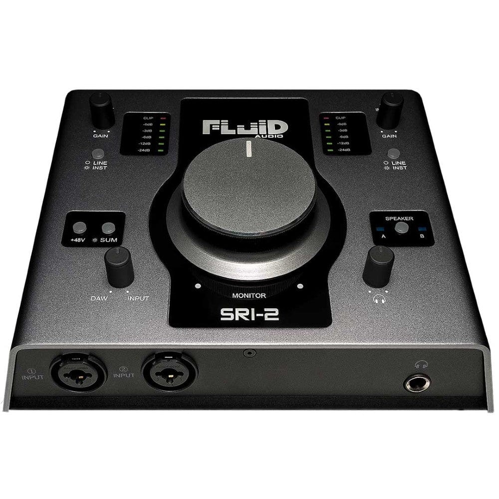 fluid audio audio interfaces fluid audio sri-2 2x2 usb audio interface