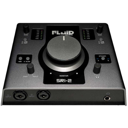 fluid audio audio interfaces fluid audio sri-2 2x2 usb audio interface