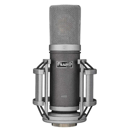 fluid audio condenser microphones fluid audio axis large diaphragm microphone
