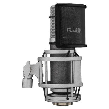 fluid audio condenser microphones fluid audio axis large diaphragm microphone