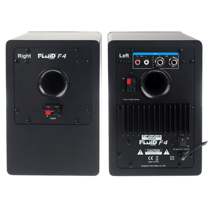 スタジオモニター　Fluid Audio　F4W Fluid Audio社のモニタースピーカー、F4,F4Wのご紹介です。