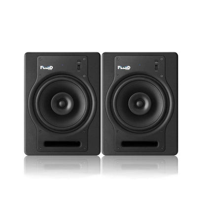 fluid audio monitor speakers fluid audio fader series fx8 studio monitors - pair