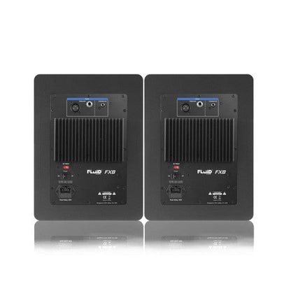 fluid audio monitor speakers fluid audio fader series fx8 studio monitors - pair