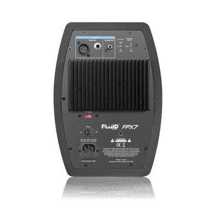 fluid audio monitor speakers fluid audio fpx7 studio monitors - pair
