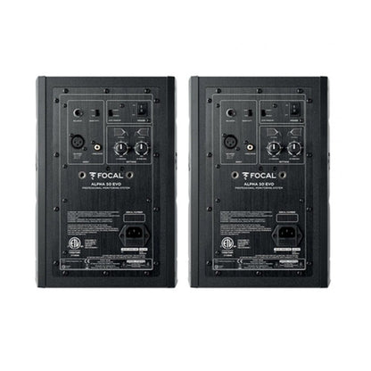 focal monitor speakers focal alpha 50 evo active 2-way professional nearfield monitor speaker 