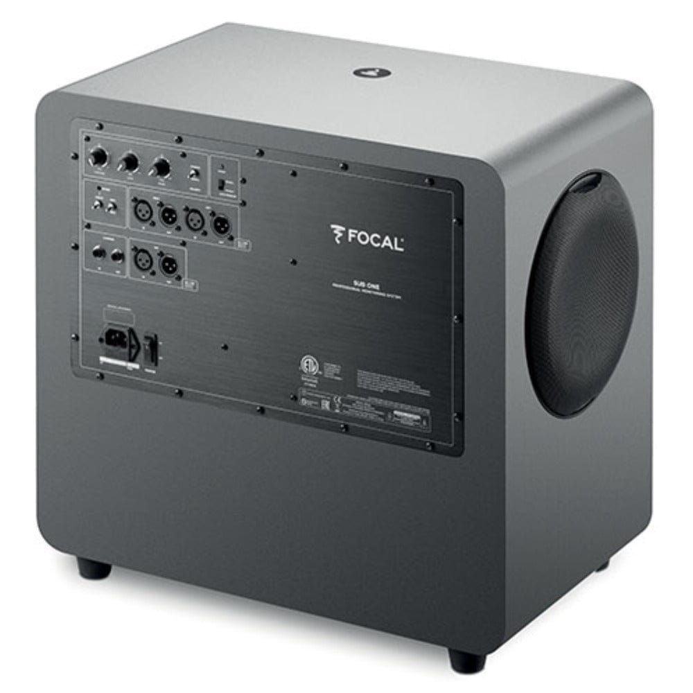 focal subwoofers focal sub one high efficiency professional subwoofer