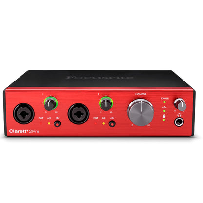 Focusrite Audio Interfaces Focusrite Clarett+ 2Pre USB-C Audio Interface