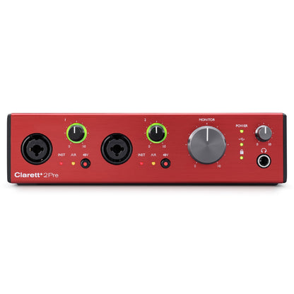 Focusrite Audio Interfaces Focusrite Clarett+ 2Pre USB-C Audio Interface