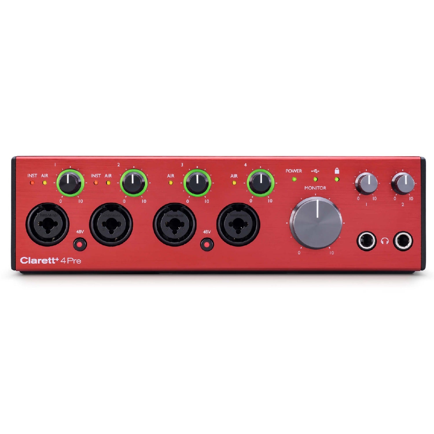 Focusrite Audio Interfaces Focusrite Clarett Plus 4PRE 18 in 8out Audio Interface