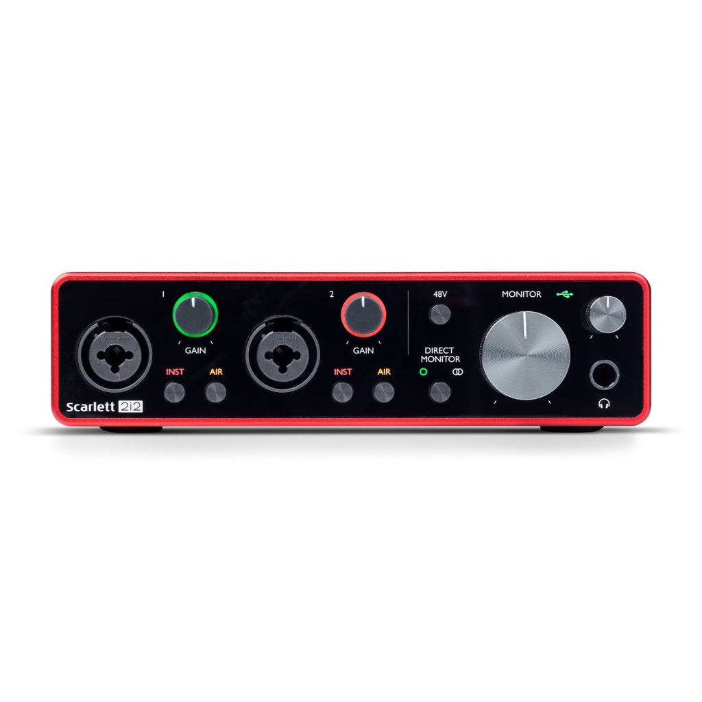 Focusrite Scarlett 2i2 3rd Gen USB 2.0 Audio Interface
