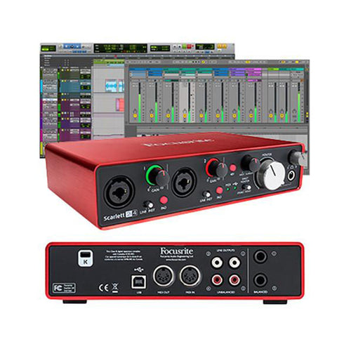 Buy Focusrite Scarlett 2i4 2 In/4 Out USB Audio Interface with MIDI 2nd Gen Online Bajaao