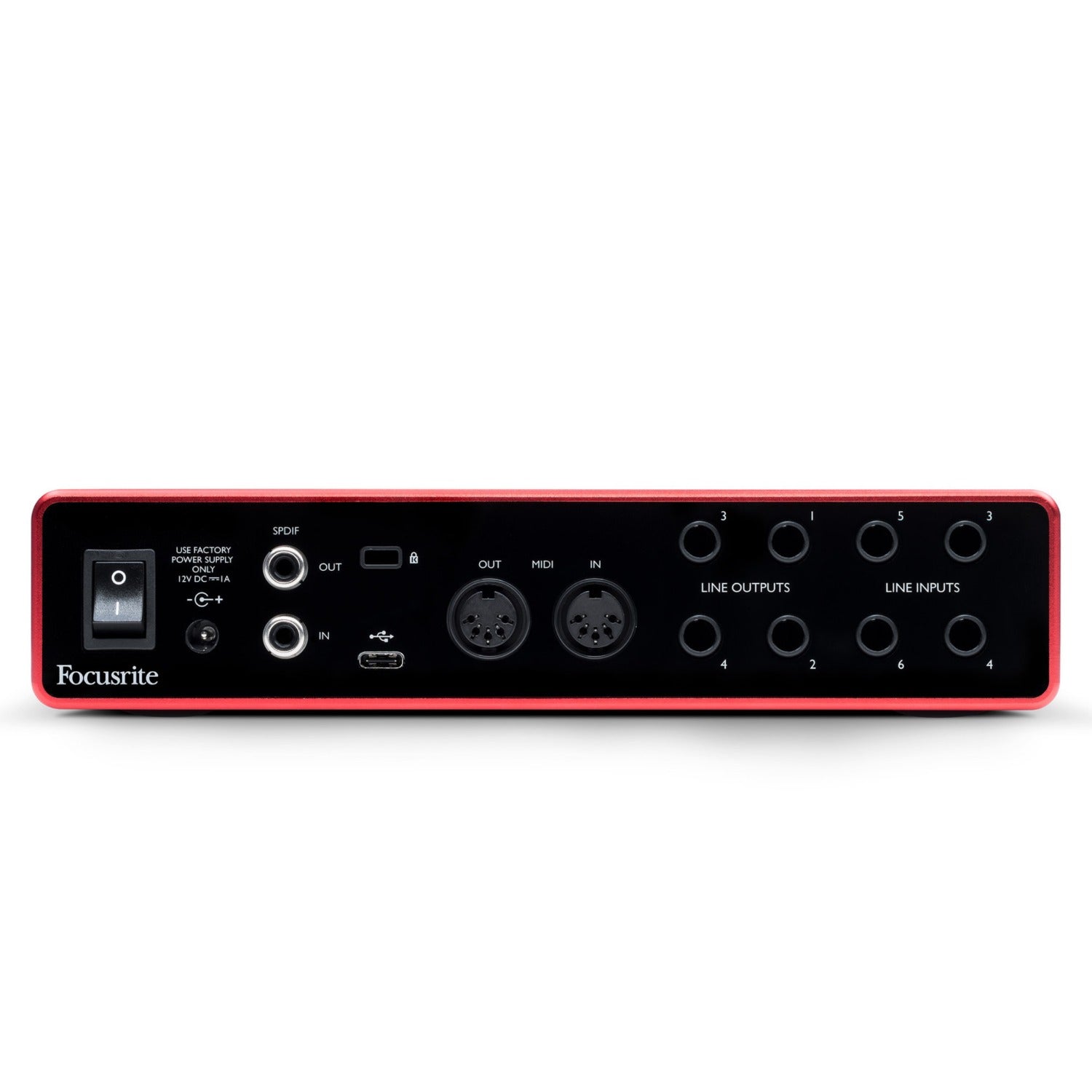 Focusrite Scarlett 8i6 3rd Gen 8 Input 6 Output Audio Interface