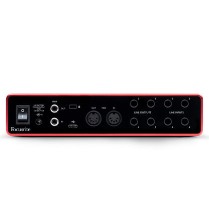 Focusrite Audio Interfaces Focusrite Scarlett 8i6 3rd Gen 8 Input 6 Output Audio Interface