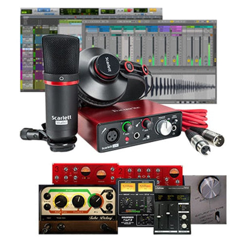 Buy Focusrite Scarlett Studio Recording 2i2 Audio Interface Package 2nd Gen Online Bajaao