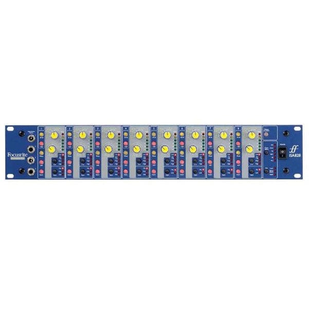 focusrite pre amps focusrite isa828 8-channel mic pre-amp