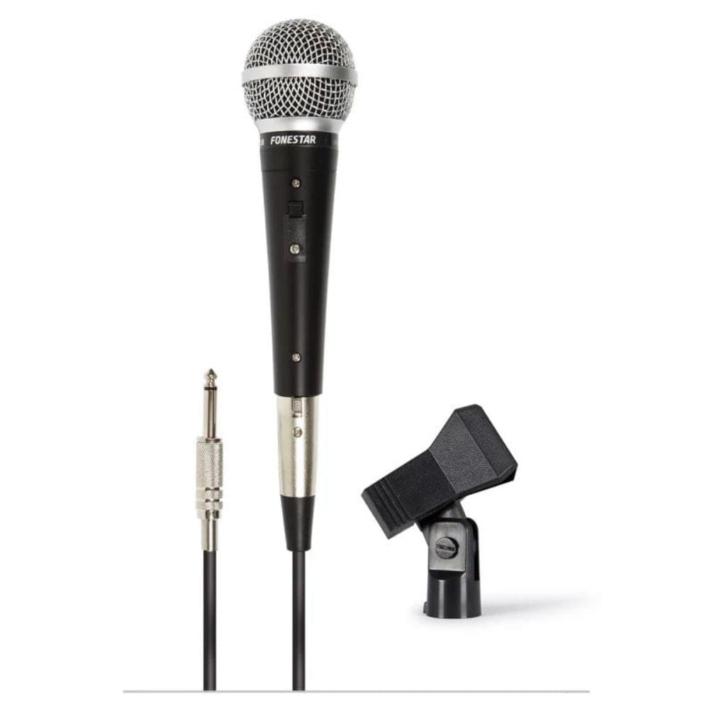fonestar dynamic microphones fonestar fdm-9058 unidirectional hand-held microphone