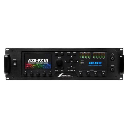 fractal audio guitar processors mkii fractal audio axe-fx iii preamp/fx rack processor 