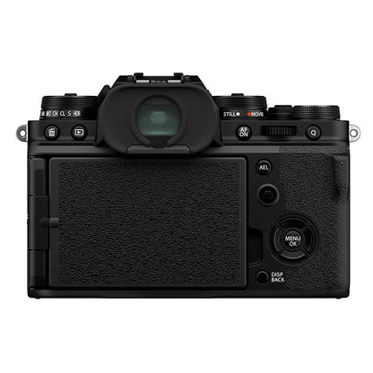 fujifilm action cameras black fujifilm x-t4 26 mp mirrorless camera body with xf16-80mm lens - black  