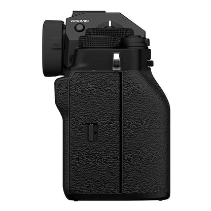 fujifilm action cameras black fujifilm x-t4 26 mp mirrorless camera body with xf16-80mm lens - black  