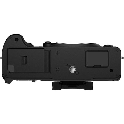 fujifilm action cameras black fujifilm x-t4 26mp mirrorless camera body with xf18-55mm lens - black   