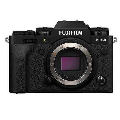fujifilm action cameras black fujifilm x-t4 mirrorless digital camera - black   