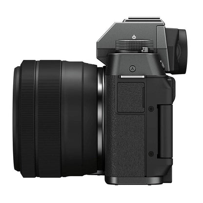 fujifilm action cameras dark silver fujifilm x-t200 24.2 mp mirrorless camera with xc 15-45 mm lens - dark silver 