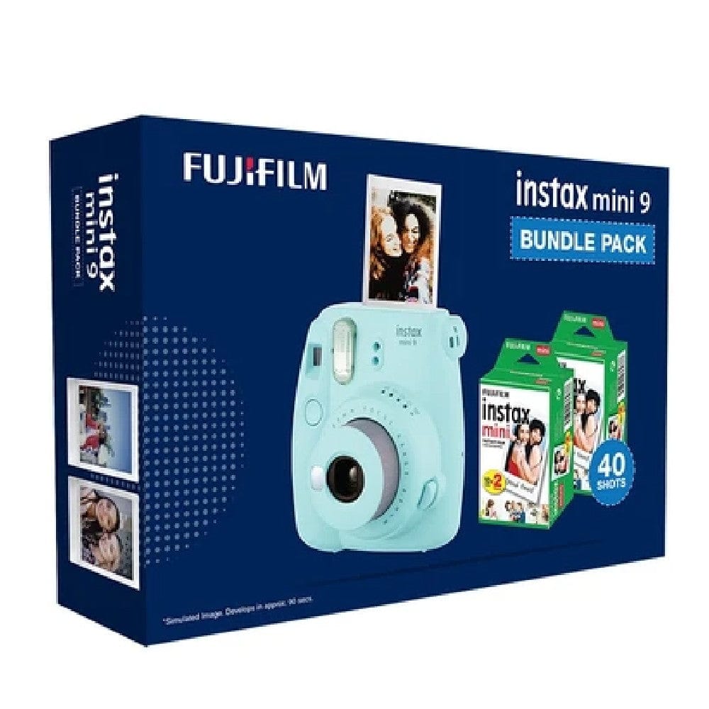 Fujifilm Instax Mini 9 Appareil photo instantané + Fujifilm Instax Mini  film (40 feuilles) Bundle avec offres Numéro un Accessoires, y compris