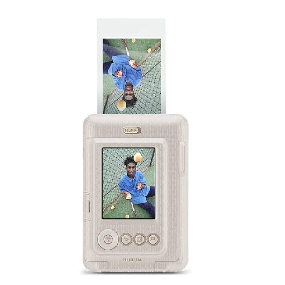 fujifilm action cameras fujifilm instax mini liplay hybrid instant camera    #color_beige-gold