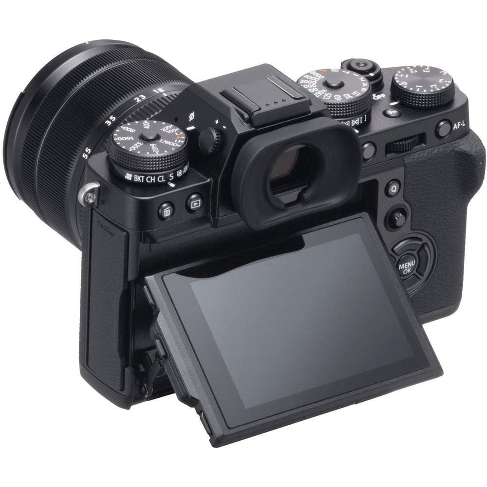 fujifilm action cameras fujifilm x-t3 26.1 mp mirrorless camera with xf 18-55 mm lens 
