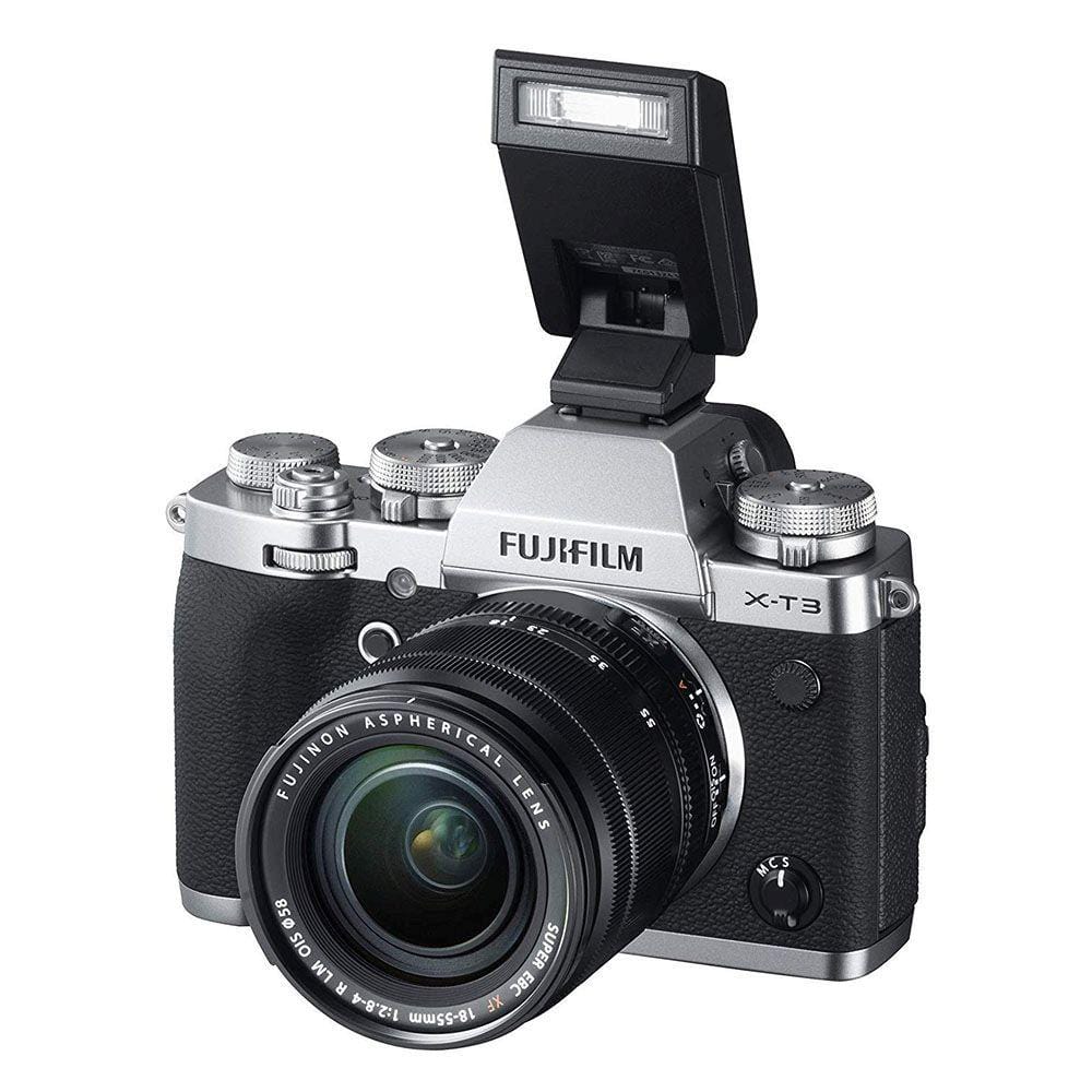 fujifilm action cameras fujifilm x-t3 26.1 mp mirrorless camera with xf 18-55 mm lens 