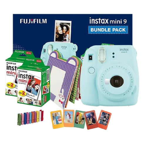 Fujifilm Instax Mini 9 Appareil photo instantané + Fujifilm Instax Mini  film (40 feuilles) Bundle avec offres Numéro un Accessoires, y compris