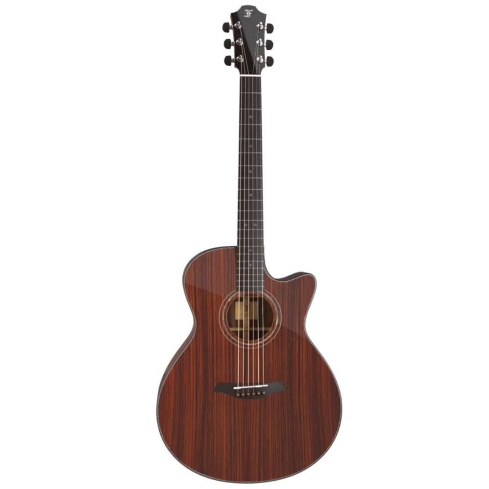 Furch Electro Acoustic Guitars Furch Dark Yellow Grand Auditorium RR 6 String Cutaway Electro Acoustic Guitar