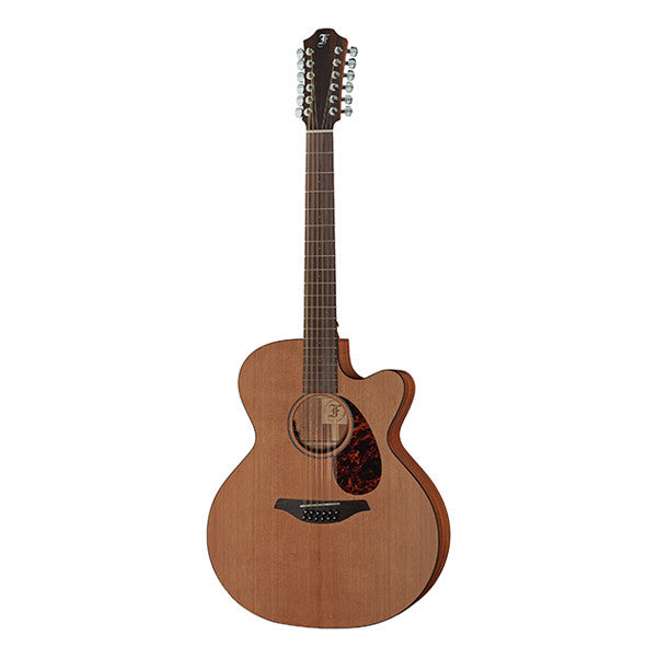 furch electro acoustic guitars furch s-20-cm-12 pu cutaway electro acoustic guitar - natural
